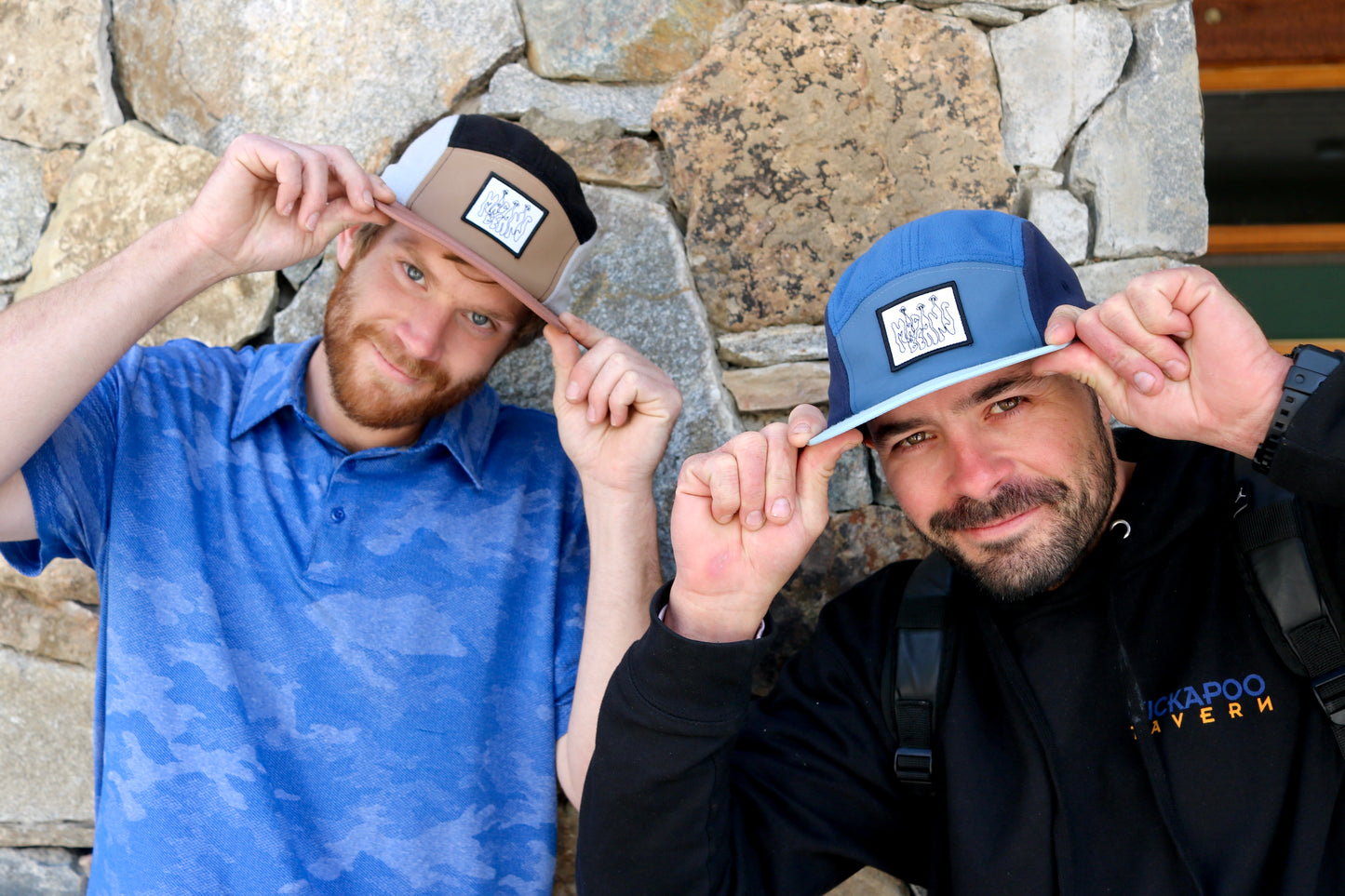 Fleece 5 Panel Cap - Blue