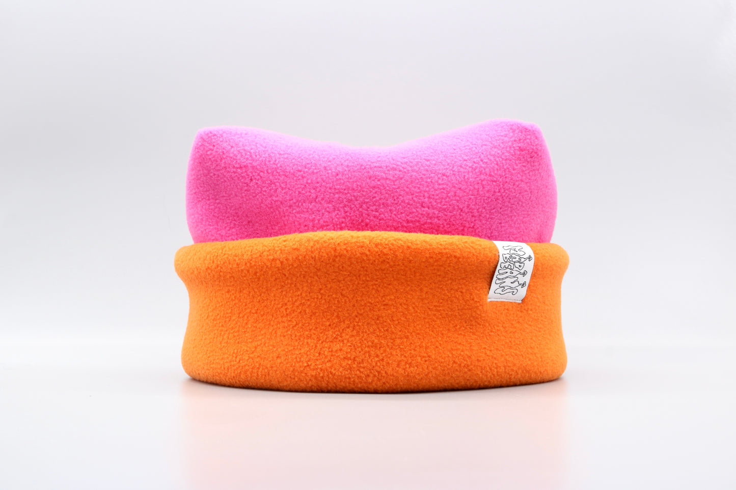 Hot Pink and Orange
