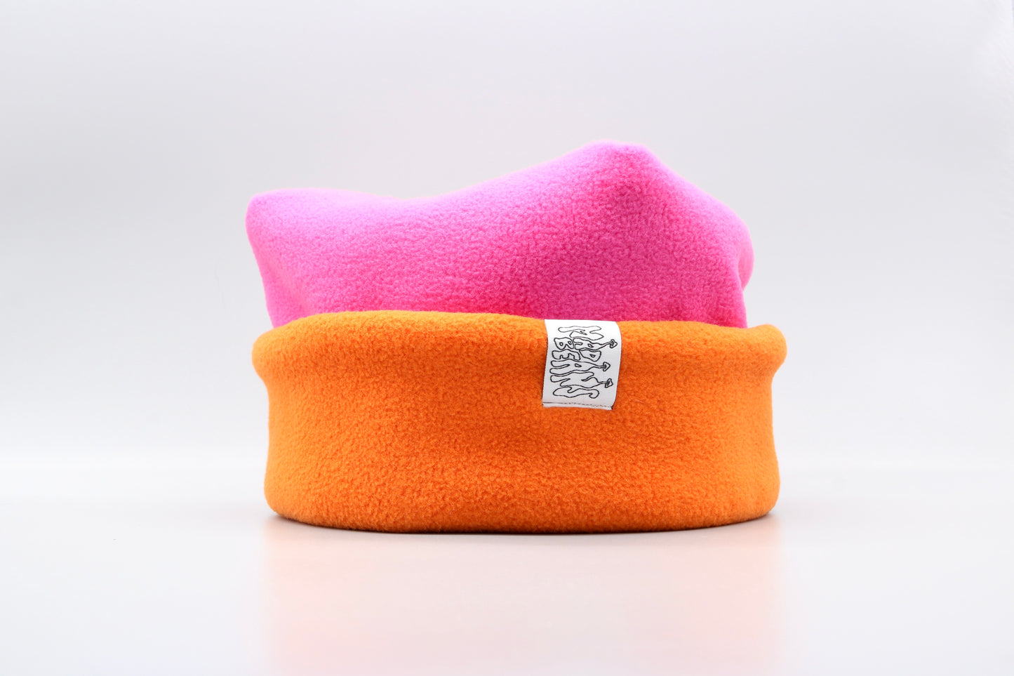 Hot Pink and Orange