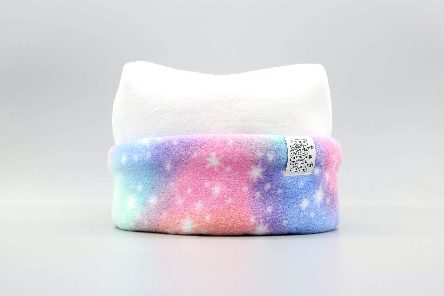 White and Rainbow Starry Night