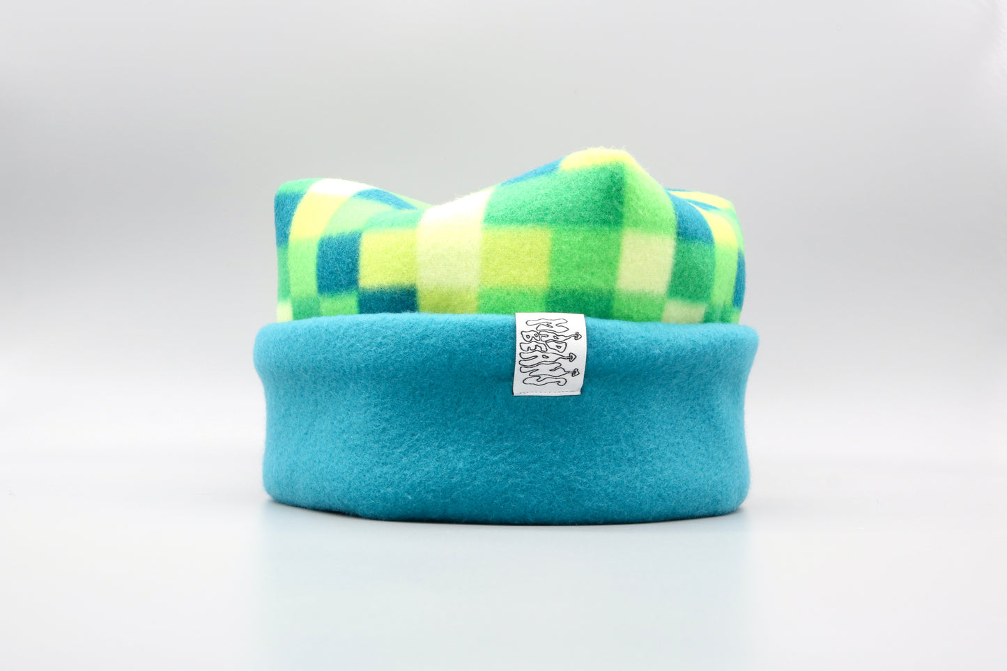 Green-Blue Checkered and Teal