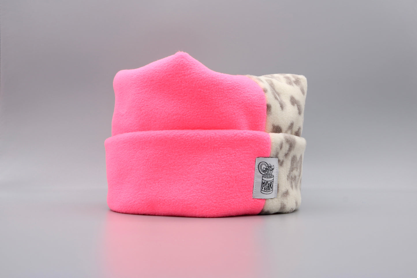Neon Pink/Cheetah Print