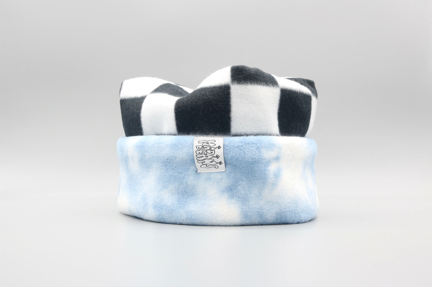 Checkered and Blue Clouds