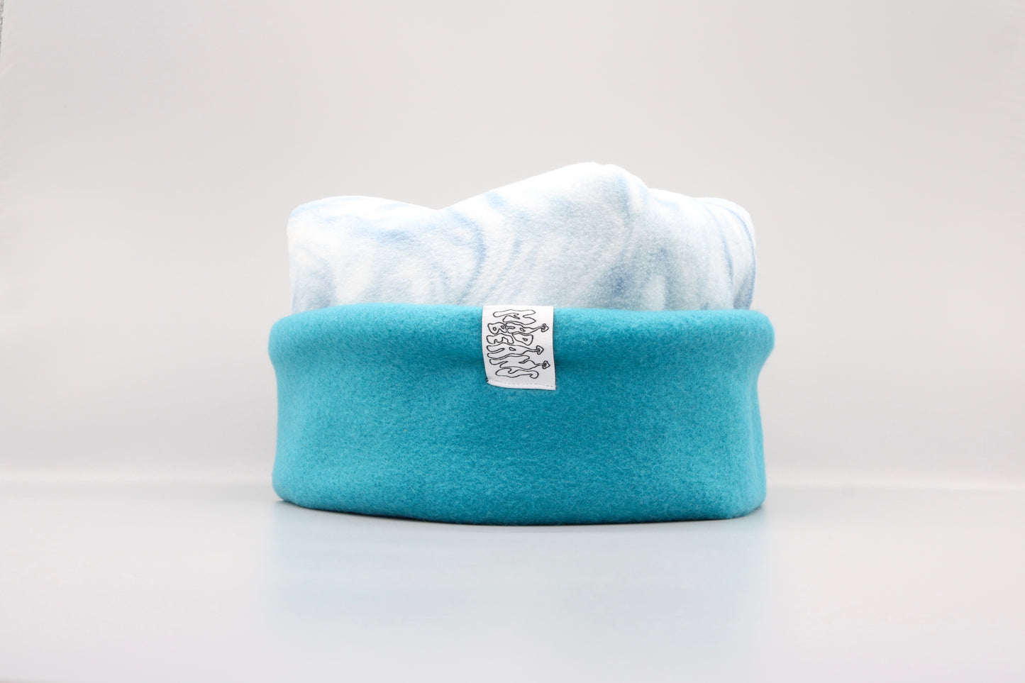 Blue Swirls and Teal