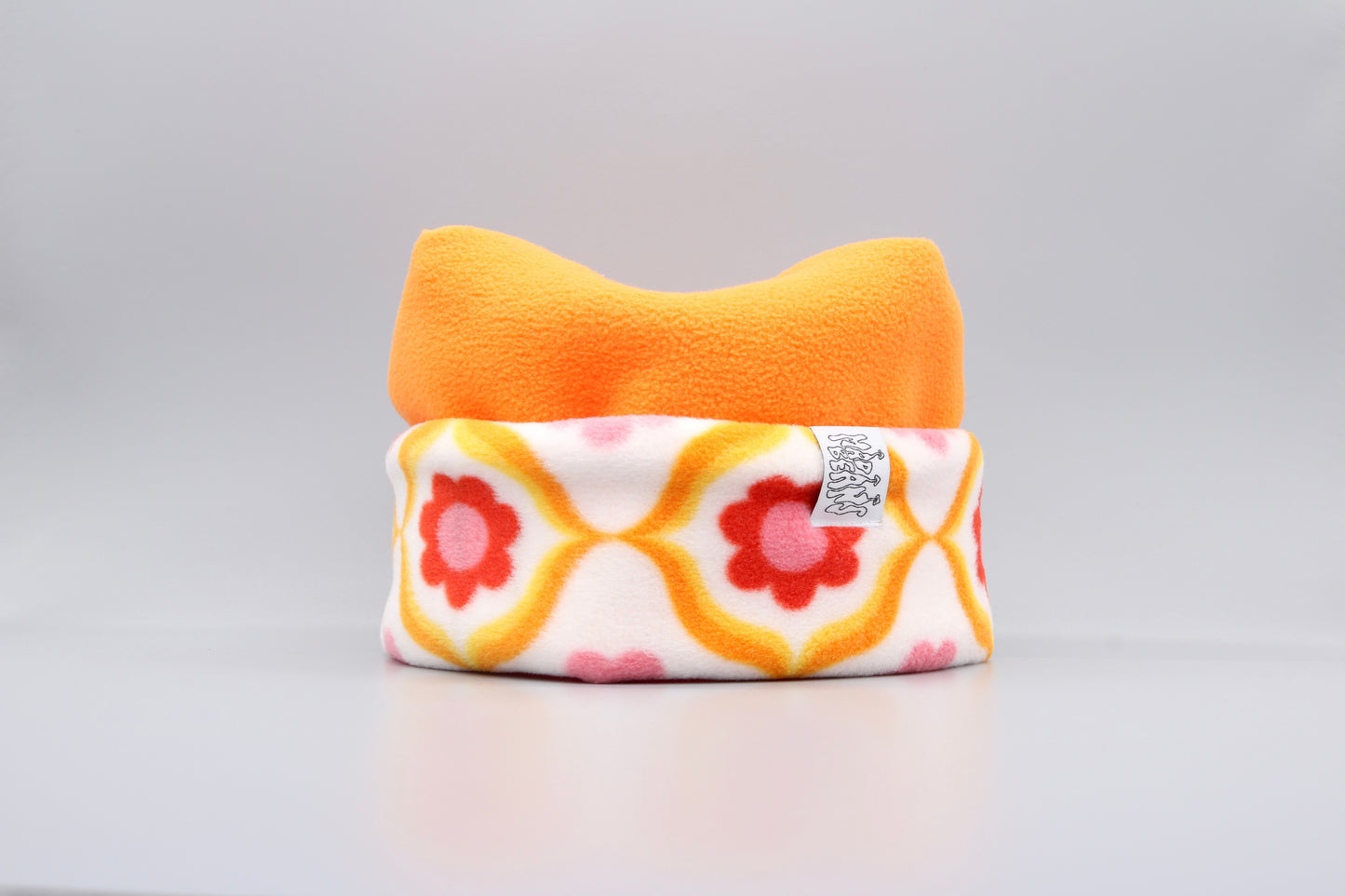 Neon Orange and Red and Orange Flowers