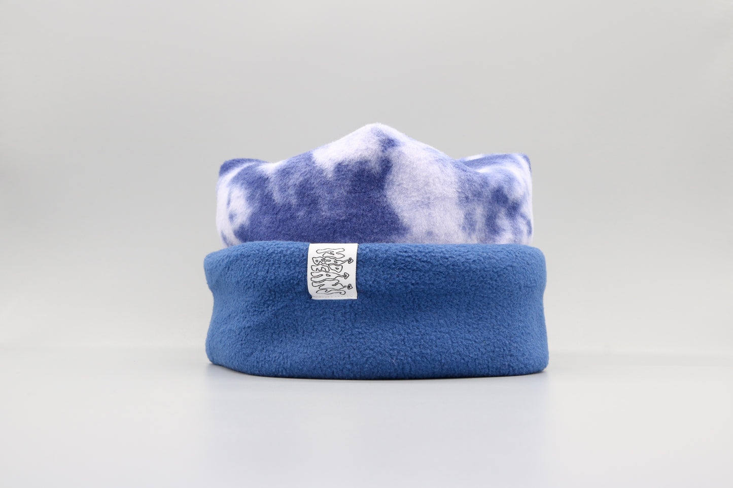 Purple Tie-Dye and Blue