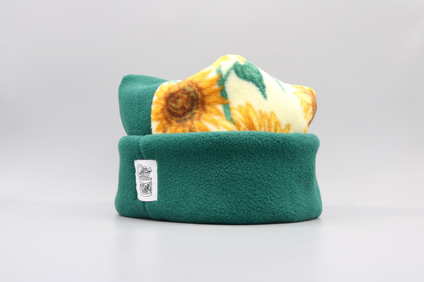Evergreen and Sunflowers