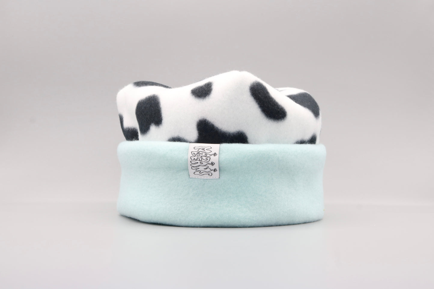 Cow Print and Baby Blue