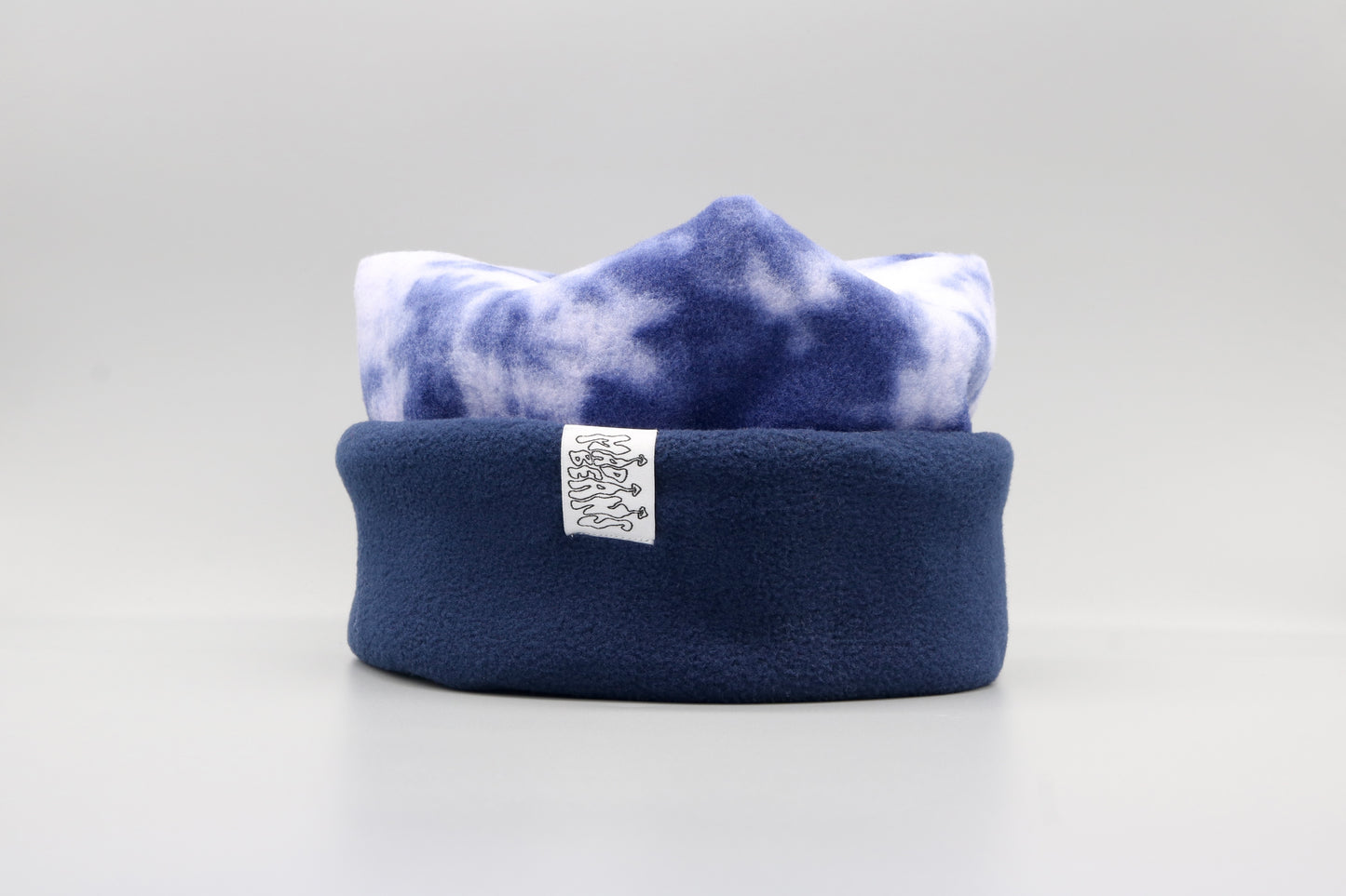 Purple Tie-Dye and Navy