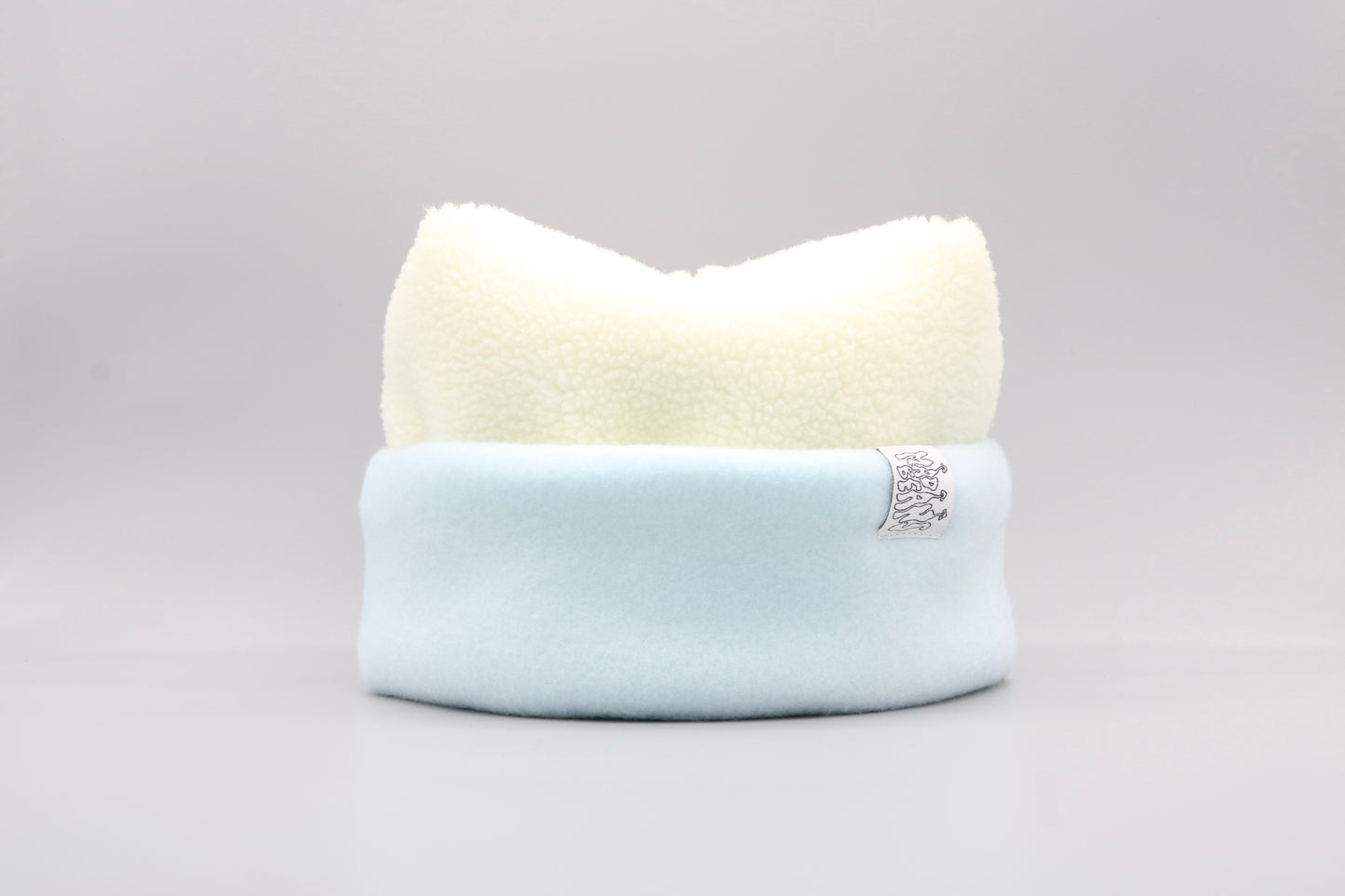 Cream Teddy and Baby Blue