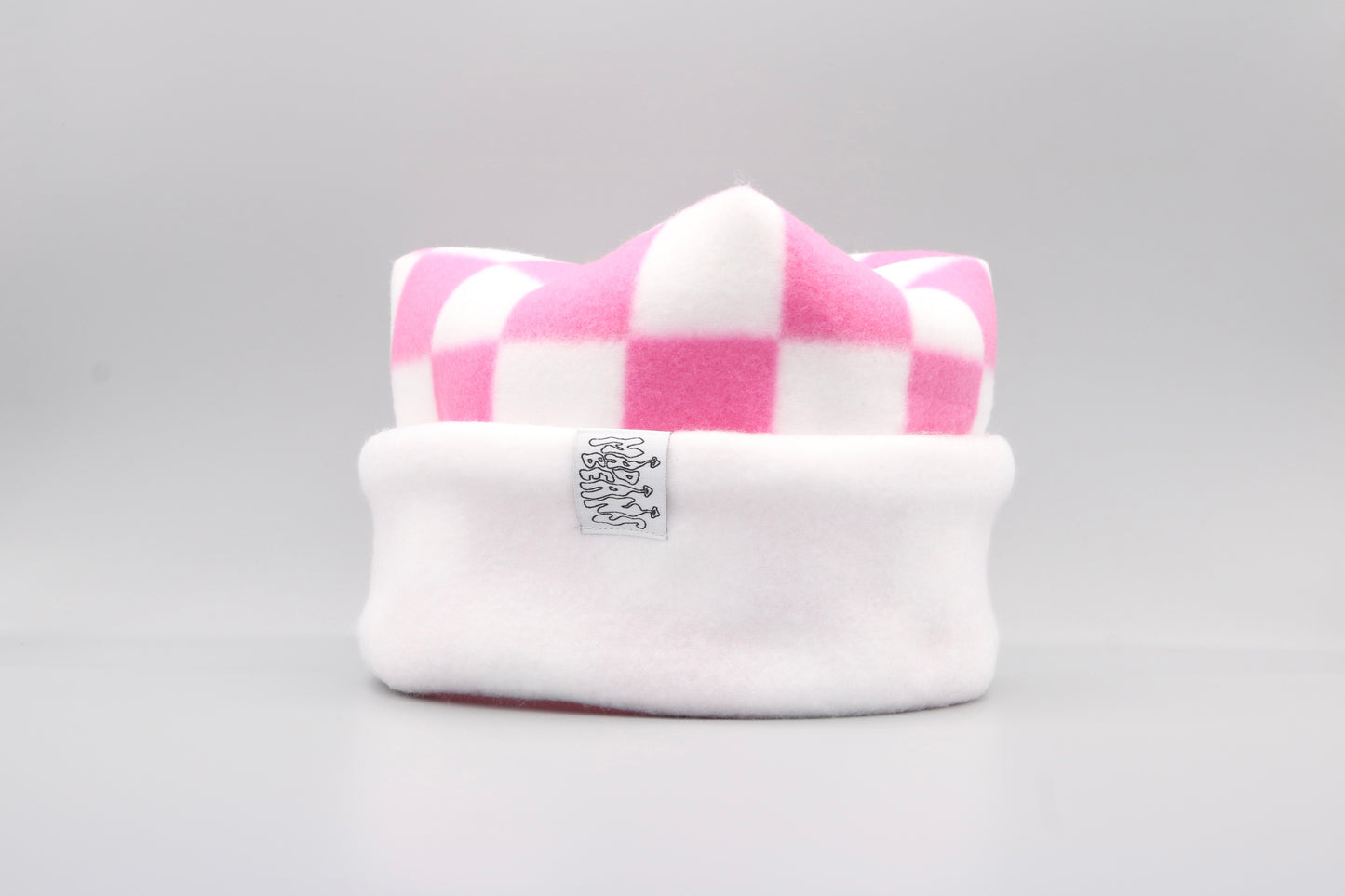 Pink Checkered and White
