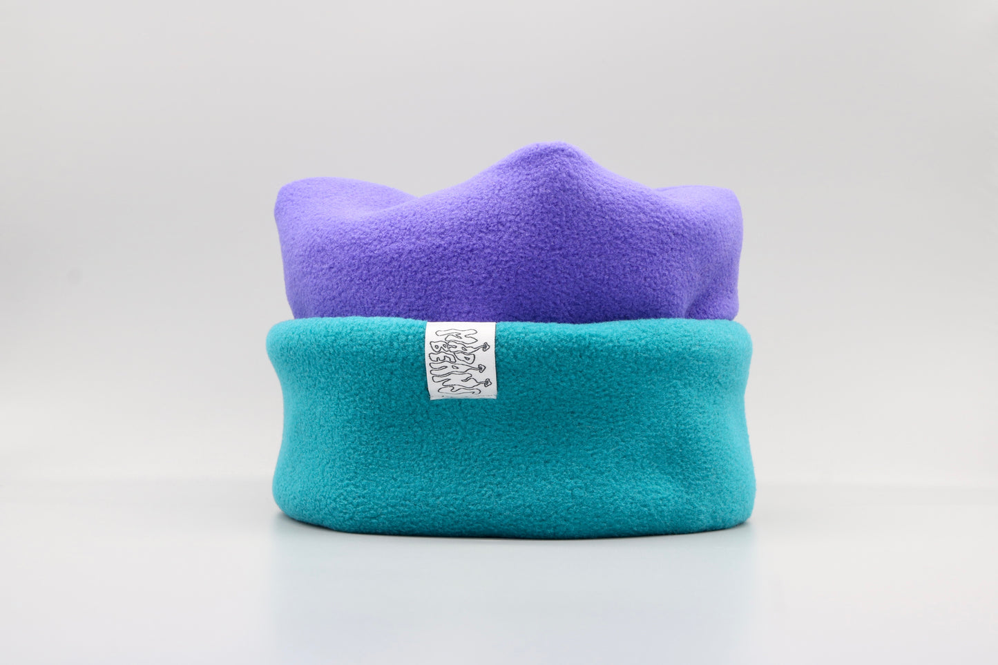 Purple and Teal