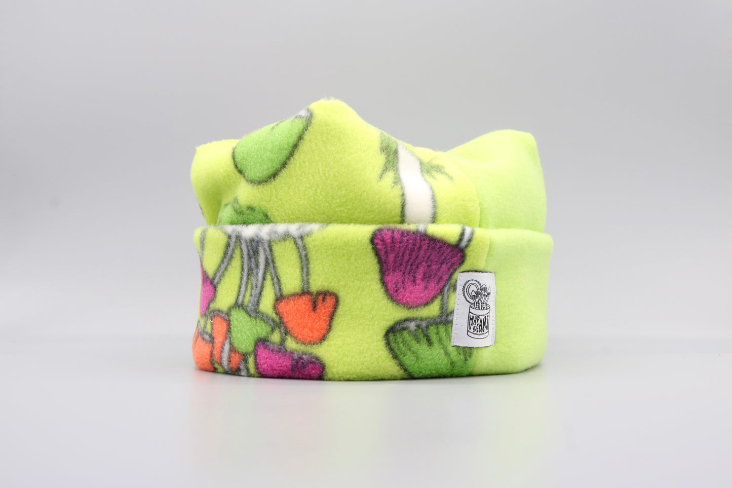 Upside-Down Mushies/Lime Green