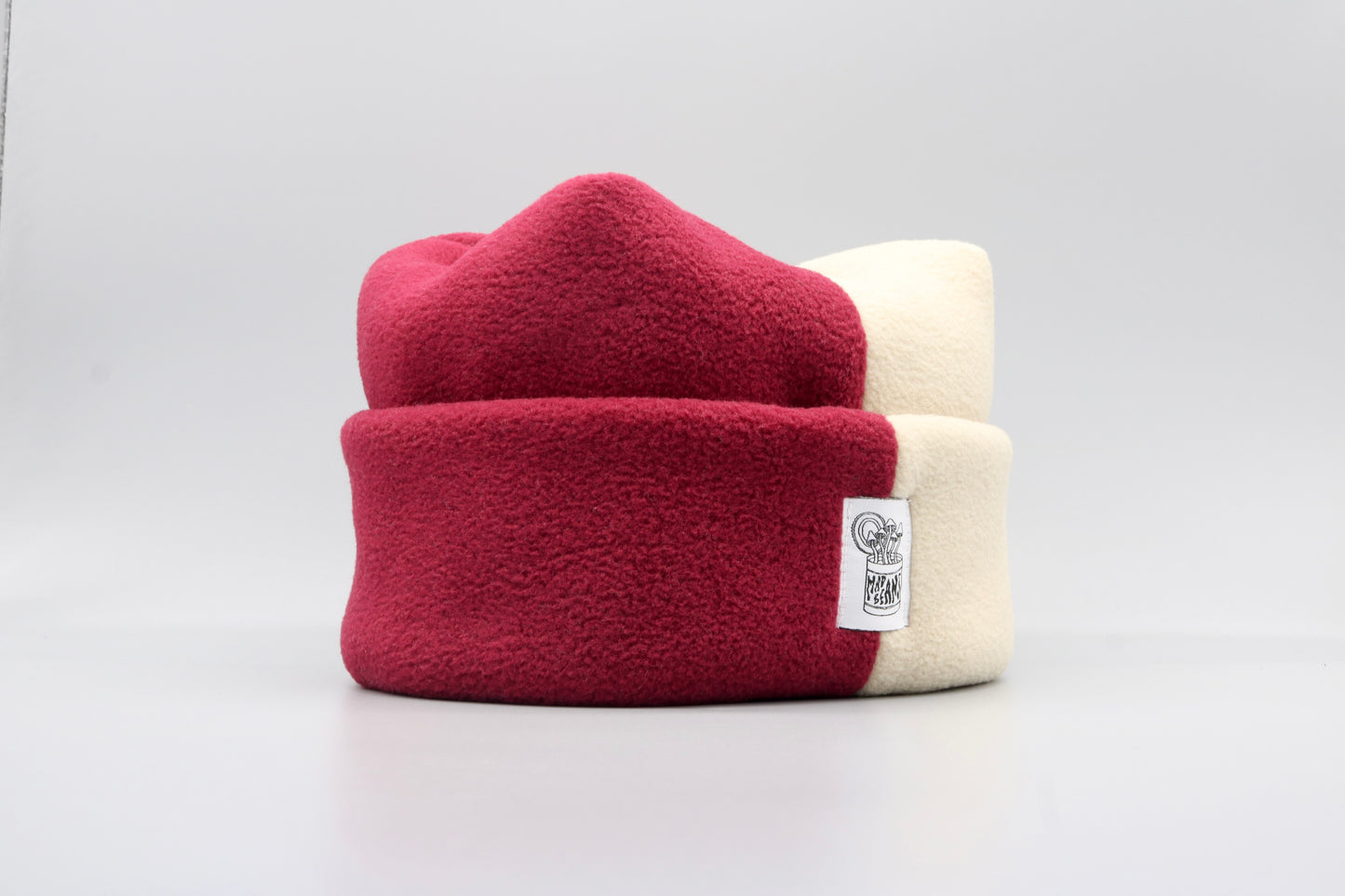Maroon/Tan