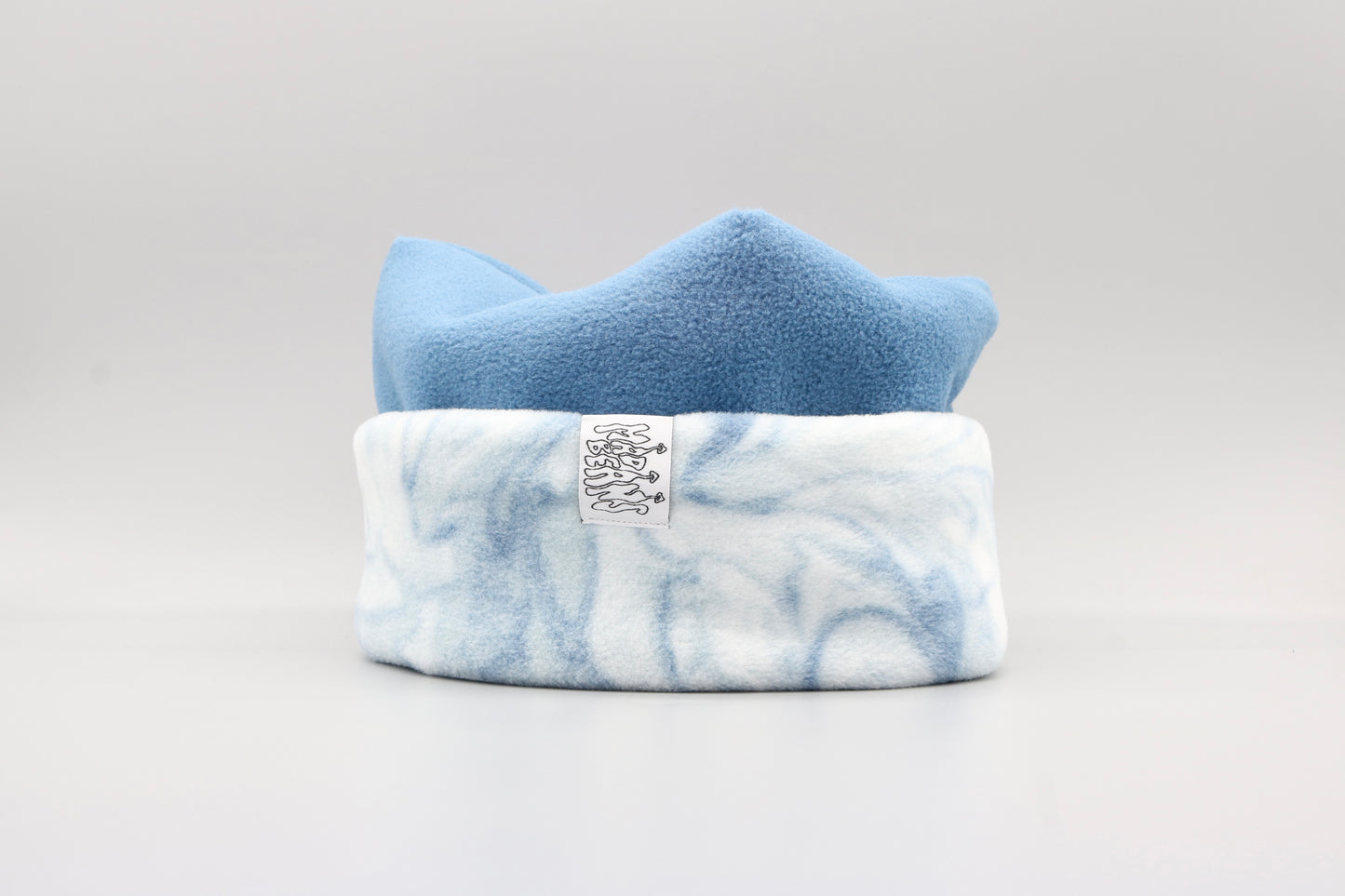 Blue and Blue Swirls