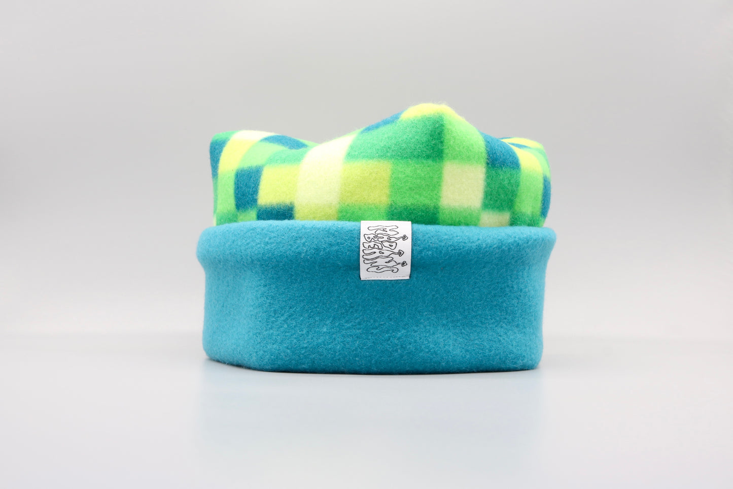 Green Checkered and Teal