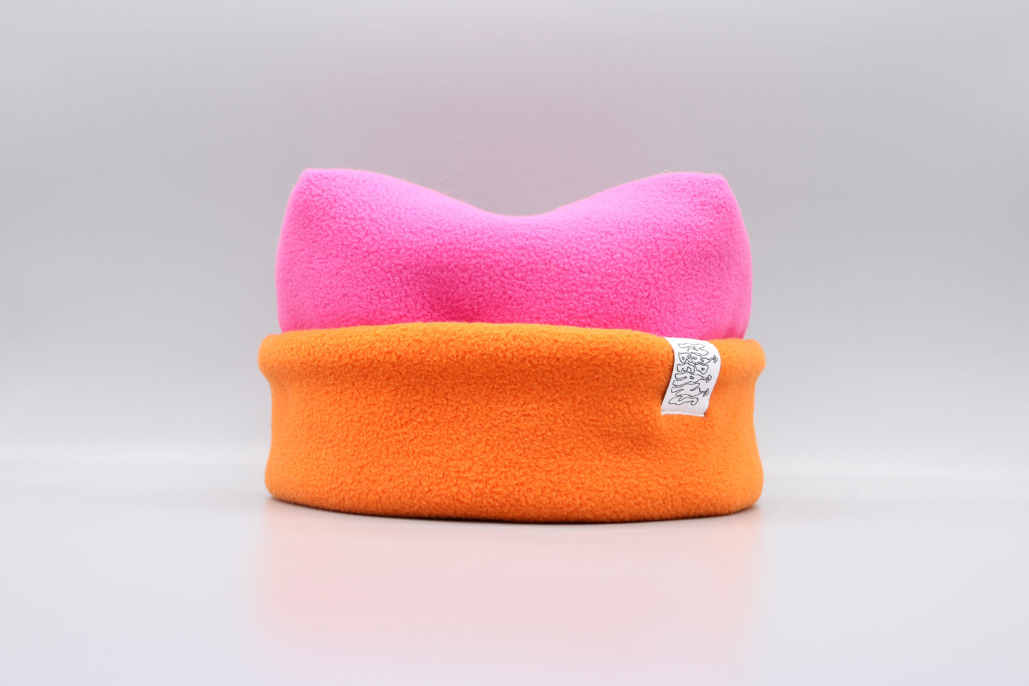 Hot Pink and Orange