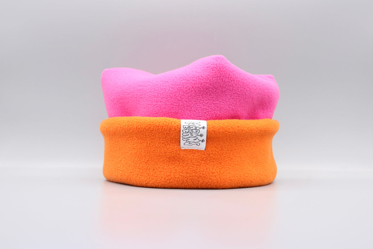 Hot Pink and Orange