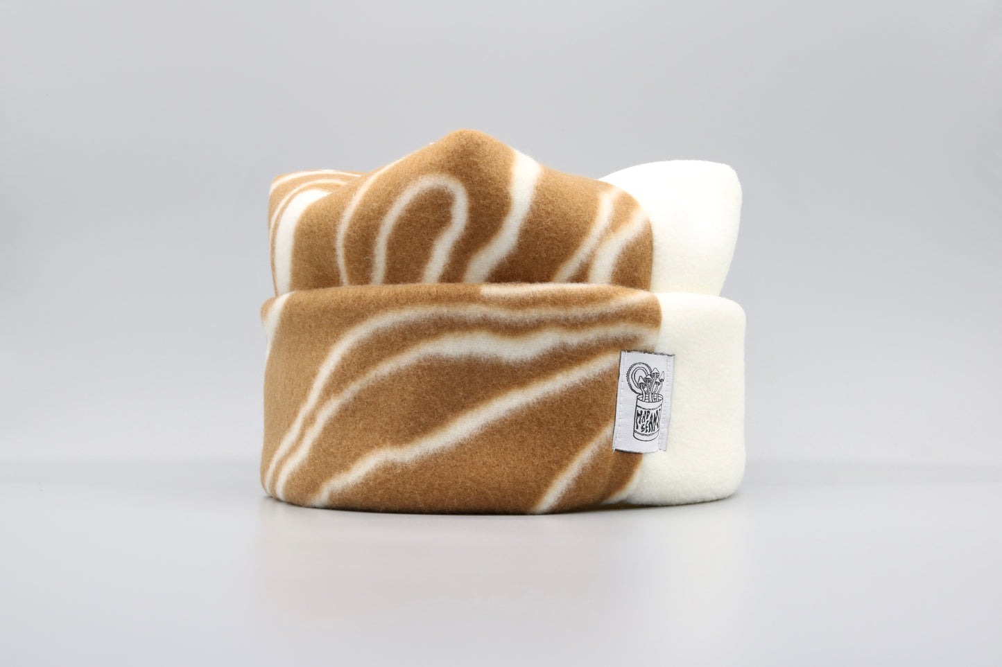 Brown Swirls/Cream