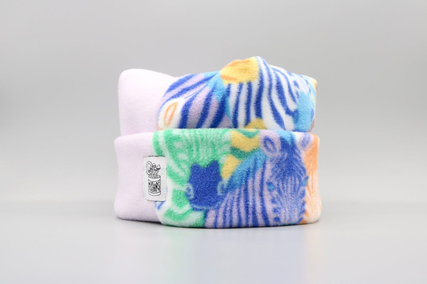 Light Lavender/Rainbow Zebras