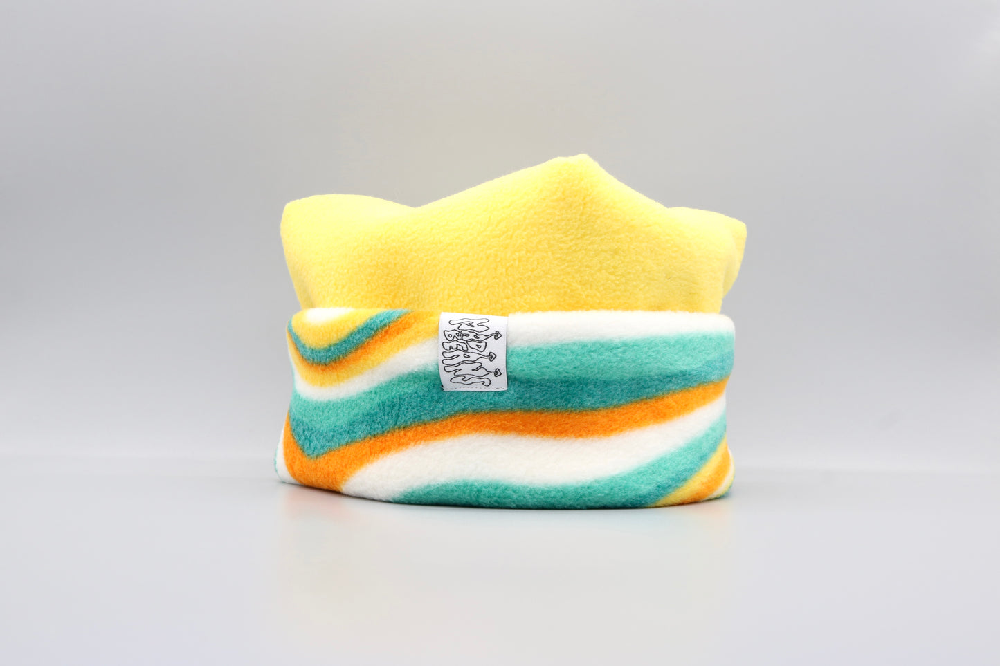 Yellow and Blue and Orange Swirls