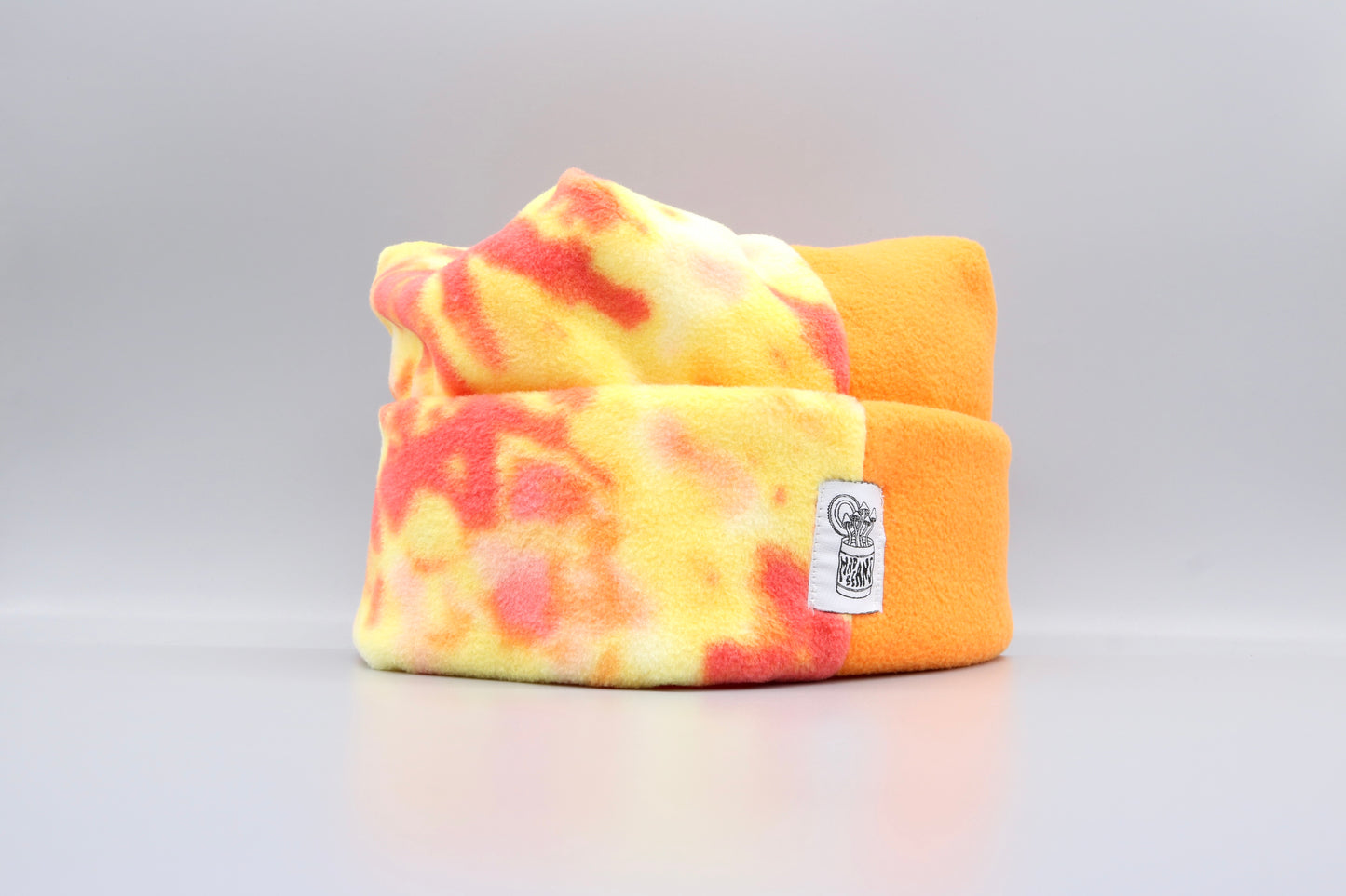 Red and Orange Tie-Dye/Orange