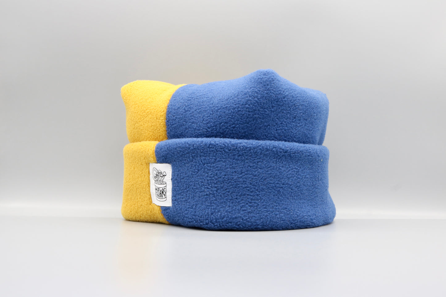 Mustard/Blue