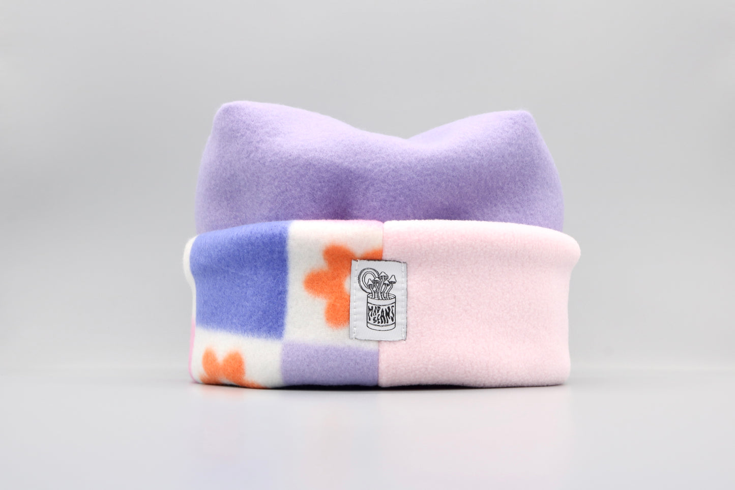 Lavender, Rainbow Checkered Flowers, and Baby Pink
