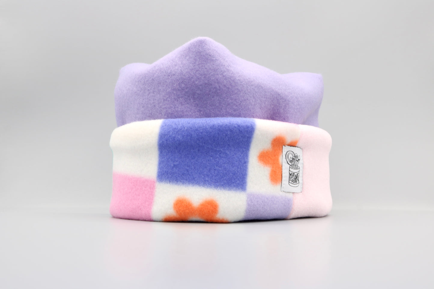 Lavender, Rainbow Checkered Flowers, and Baby Pink
