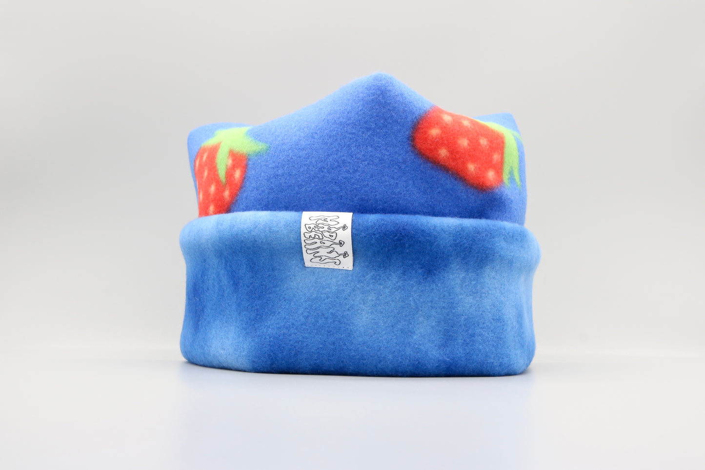 Strawberries and Blue Tie-Dye