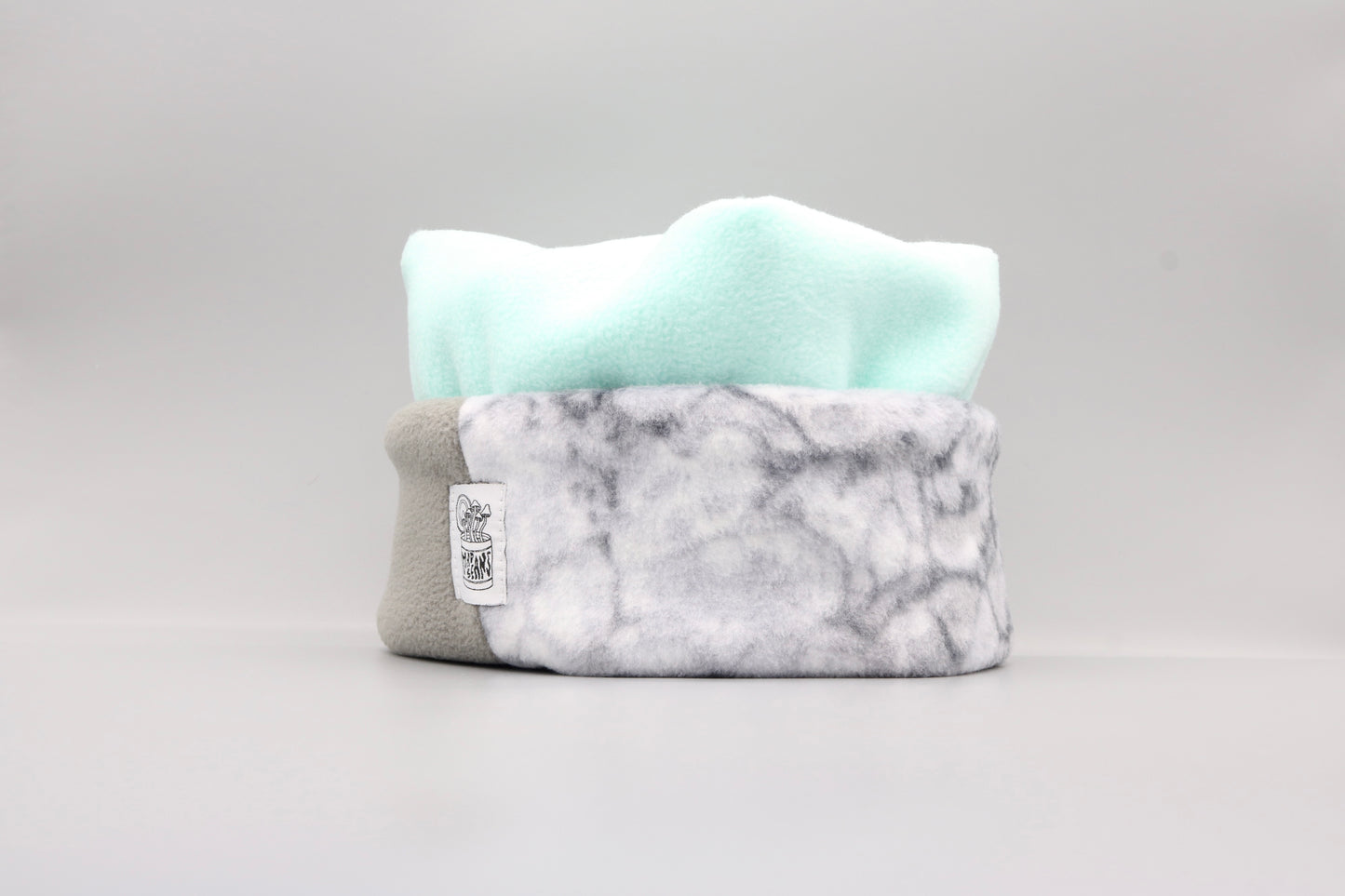 Baby Blue, Gray, and Gray Tie-Dye