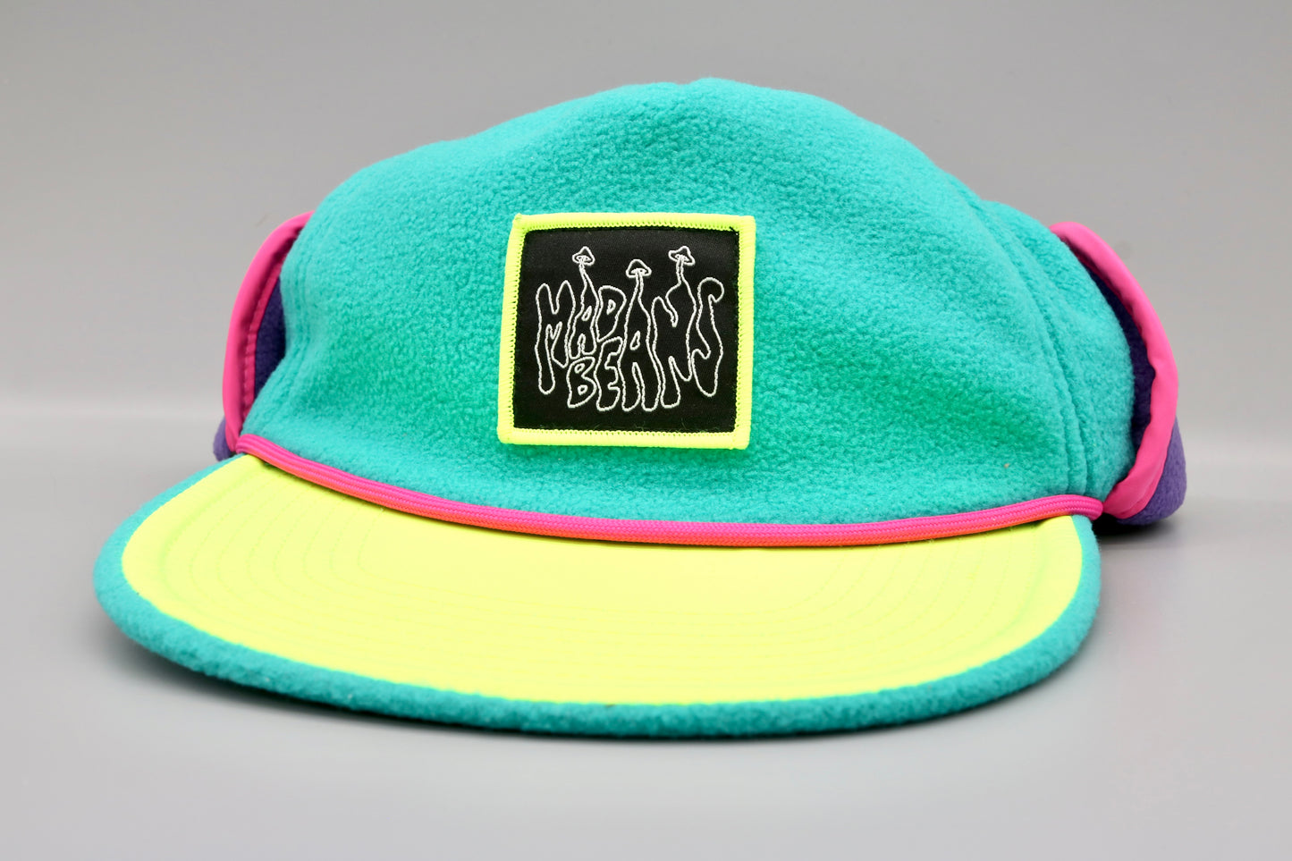 Fleece Ear Flap Cap - Retro