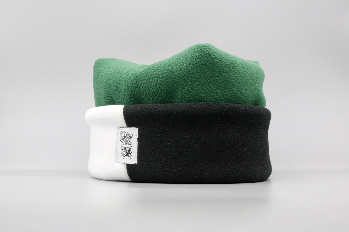 Evergreen, White, and Black