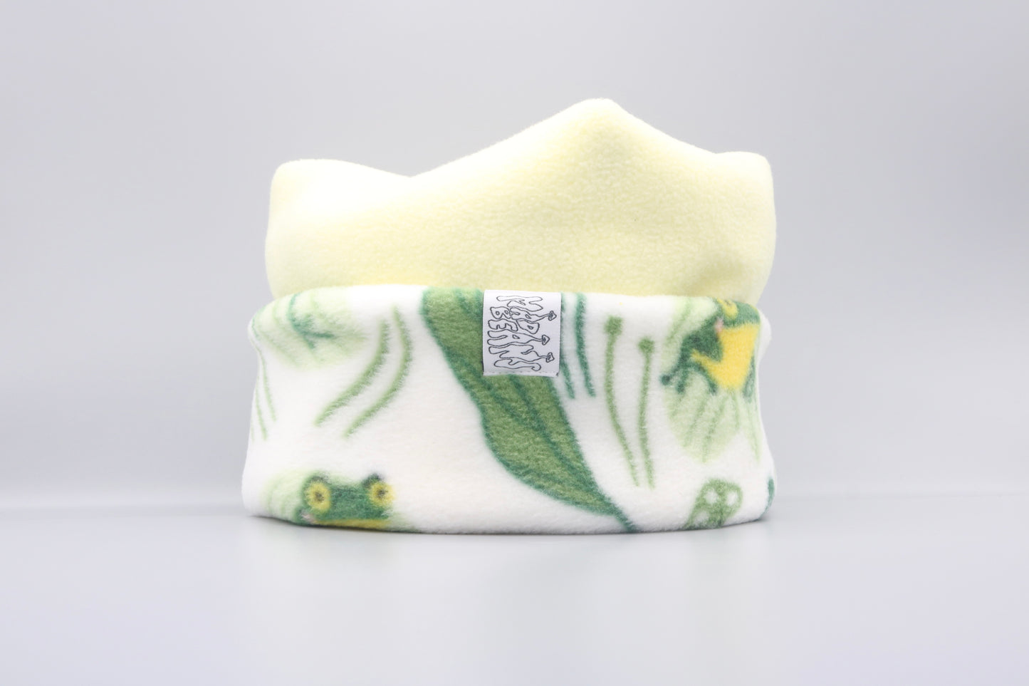 Pastel Yellow and Frogs