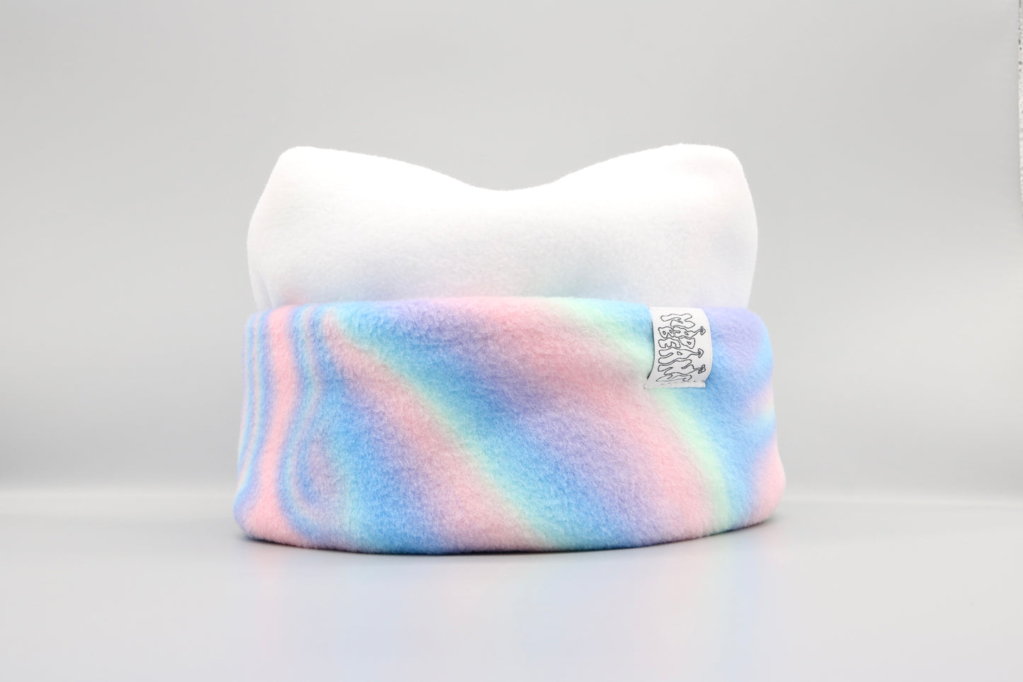 White and Pastel Tie-Dye