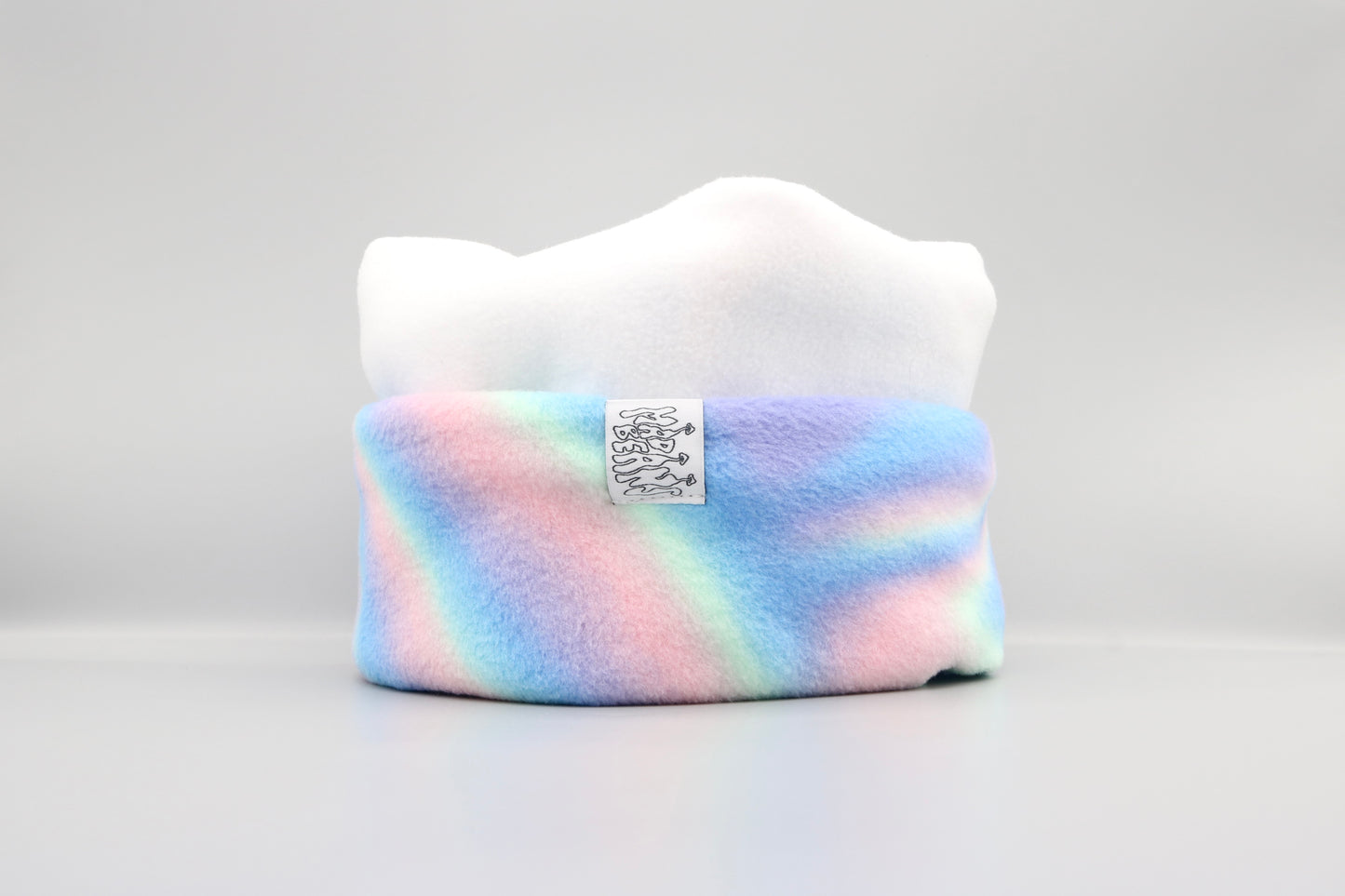 White and Pastel Tie-Dye