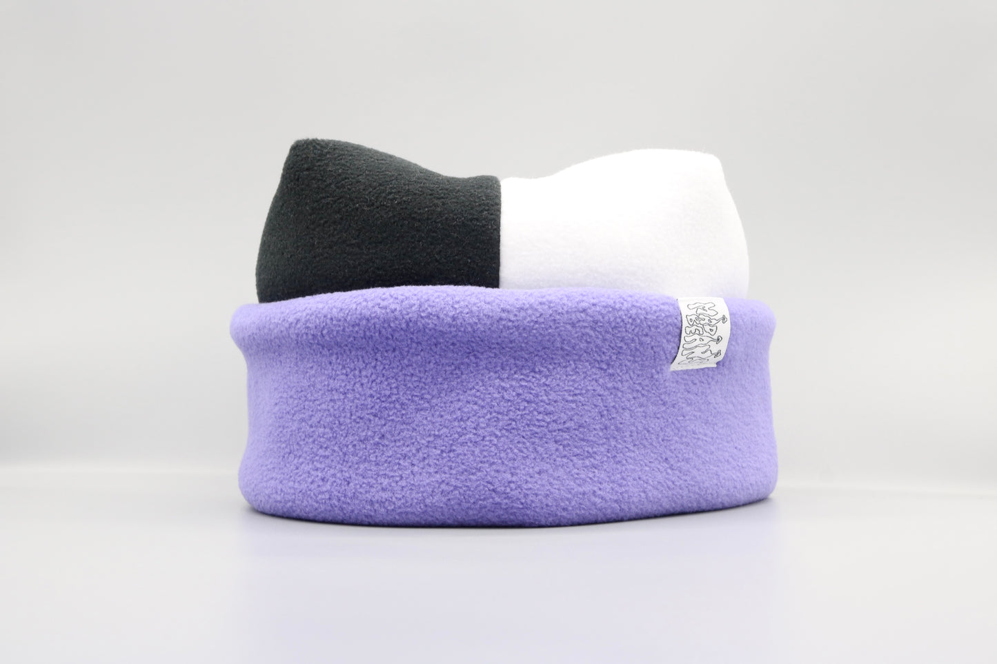 Black, White, and Purple