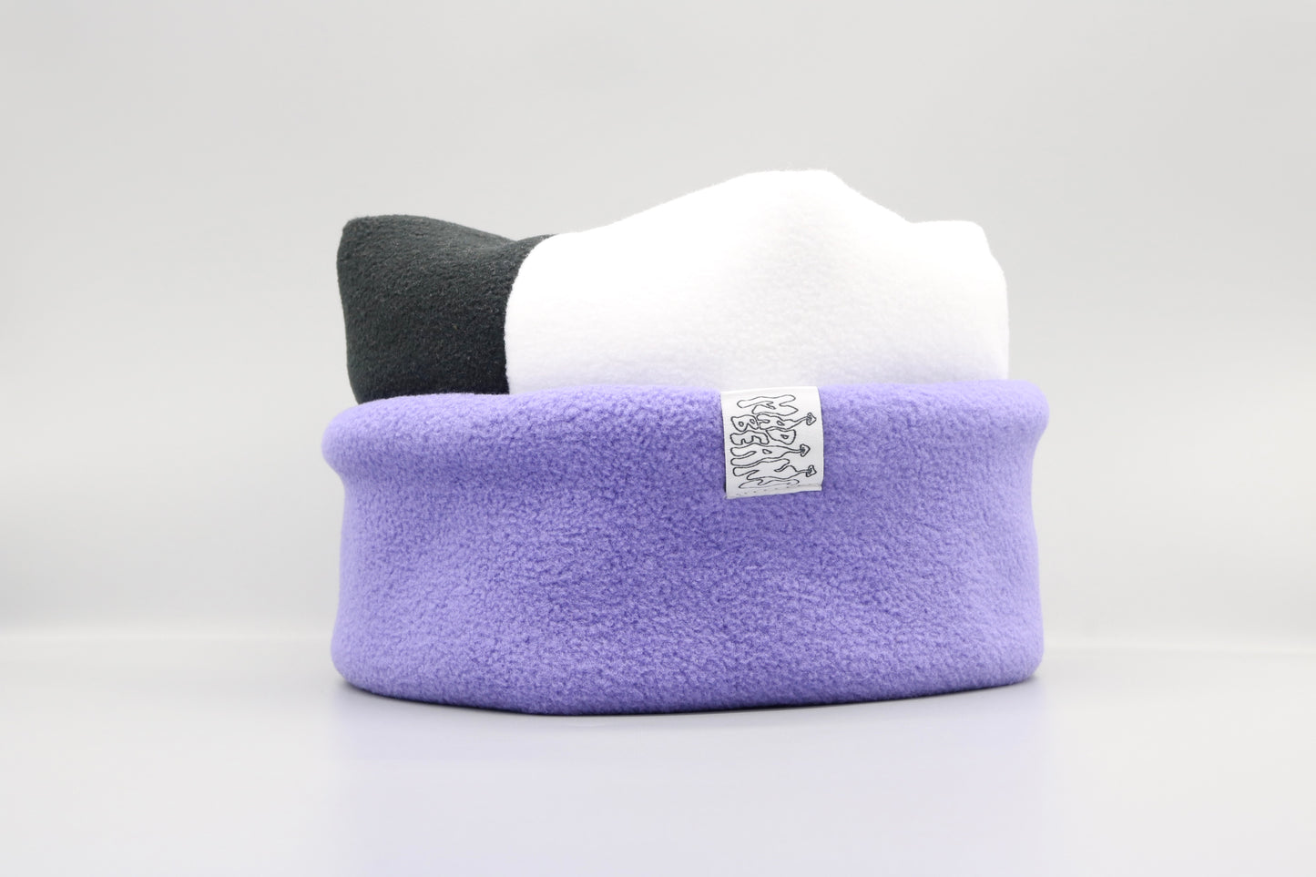 Black, White, and Purple