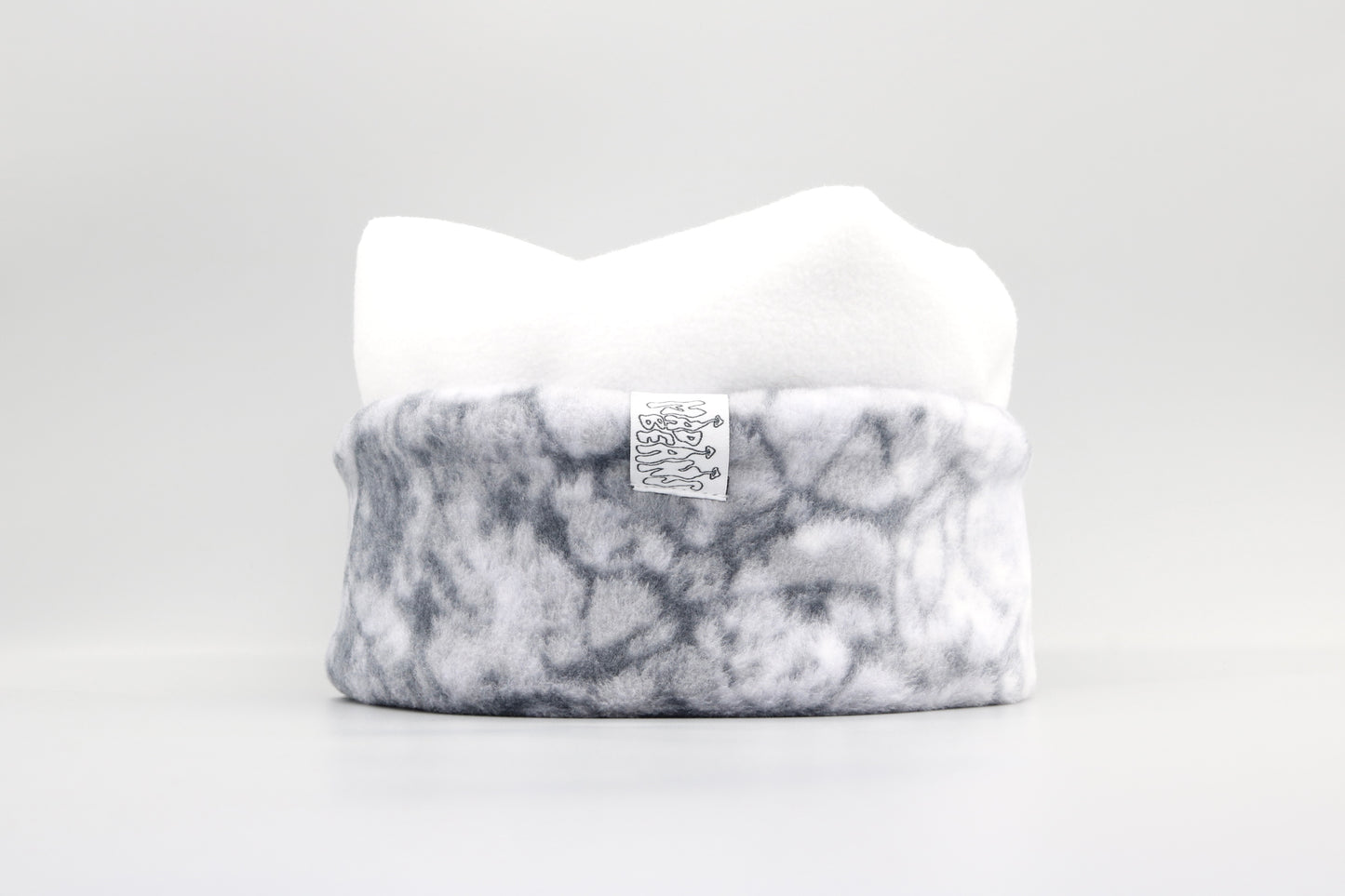 White and Gray Tie-Dye