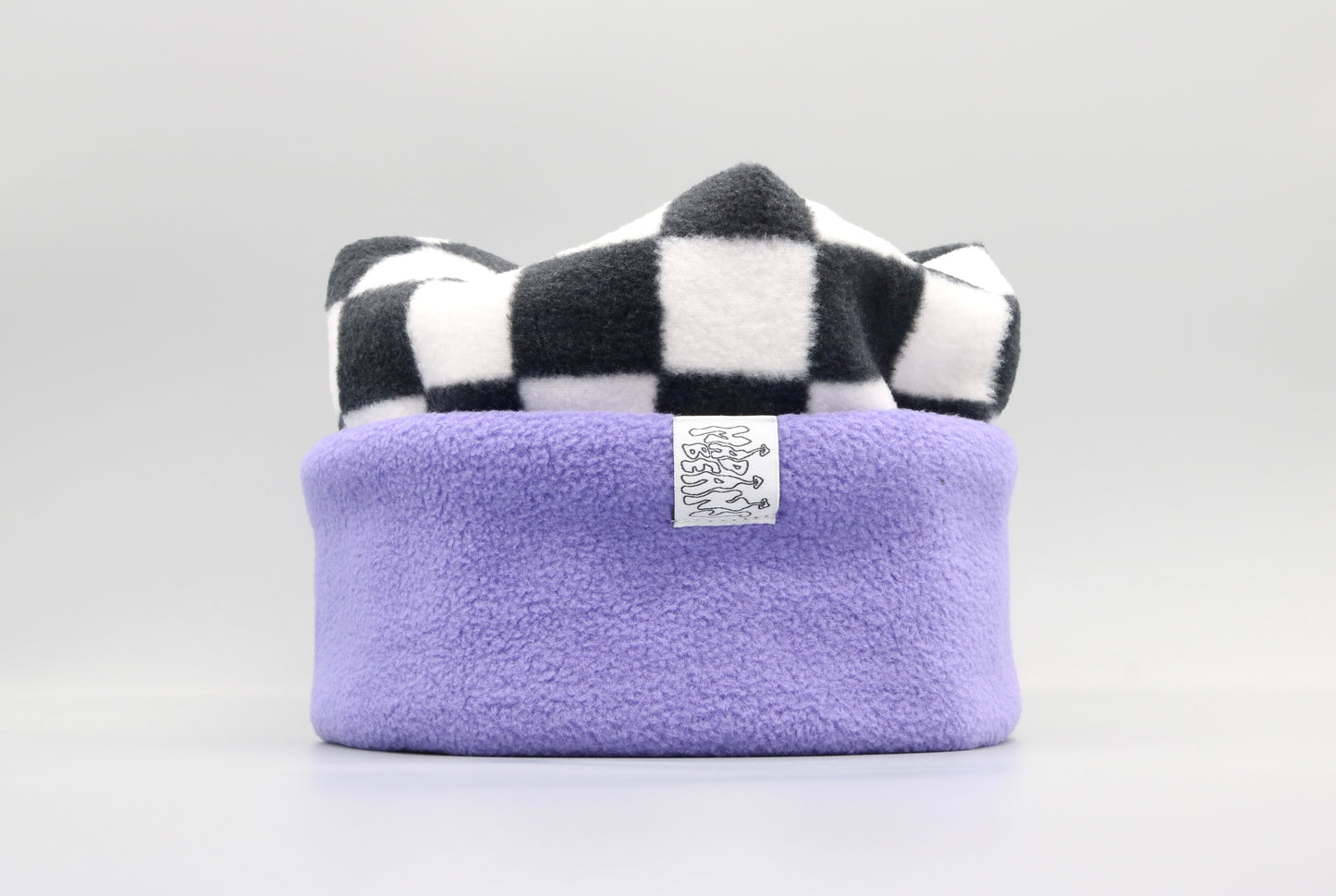 Checkered and Purple