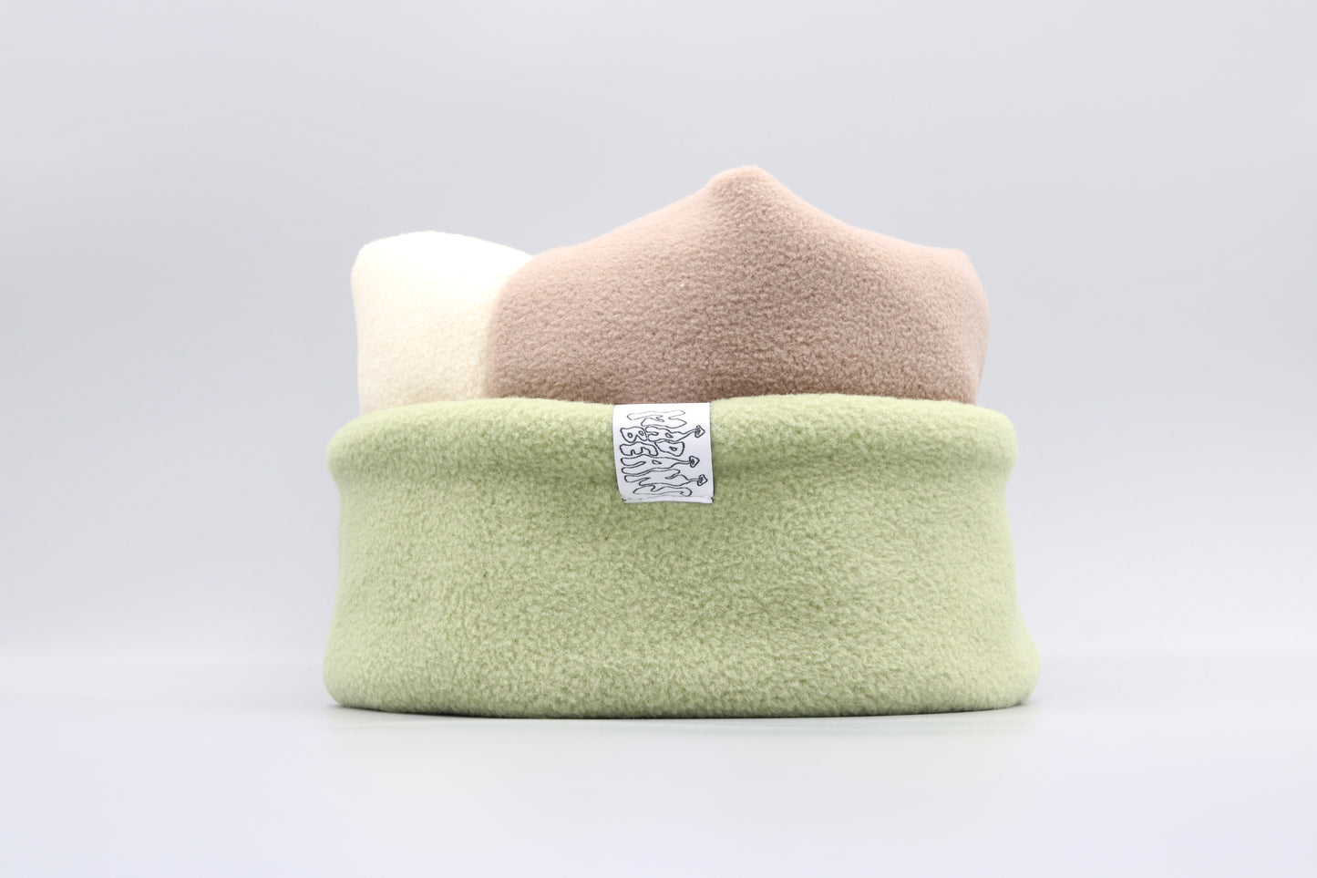 Tan, Light Brown, and Sage