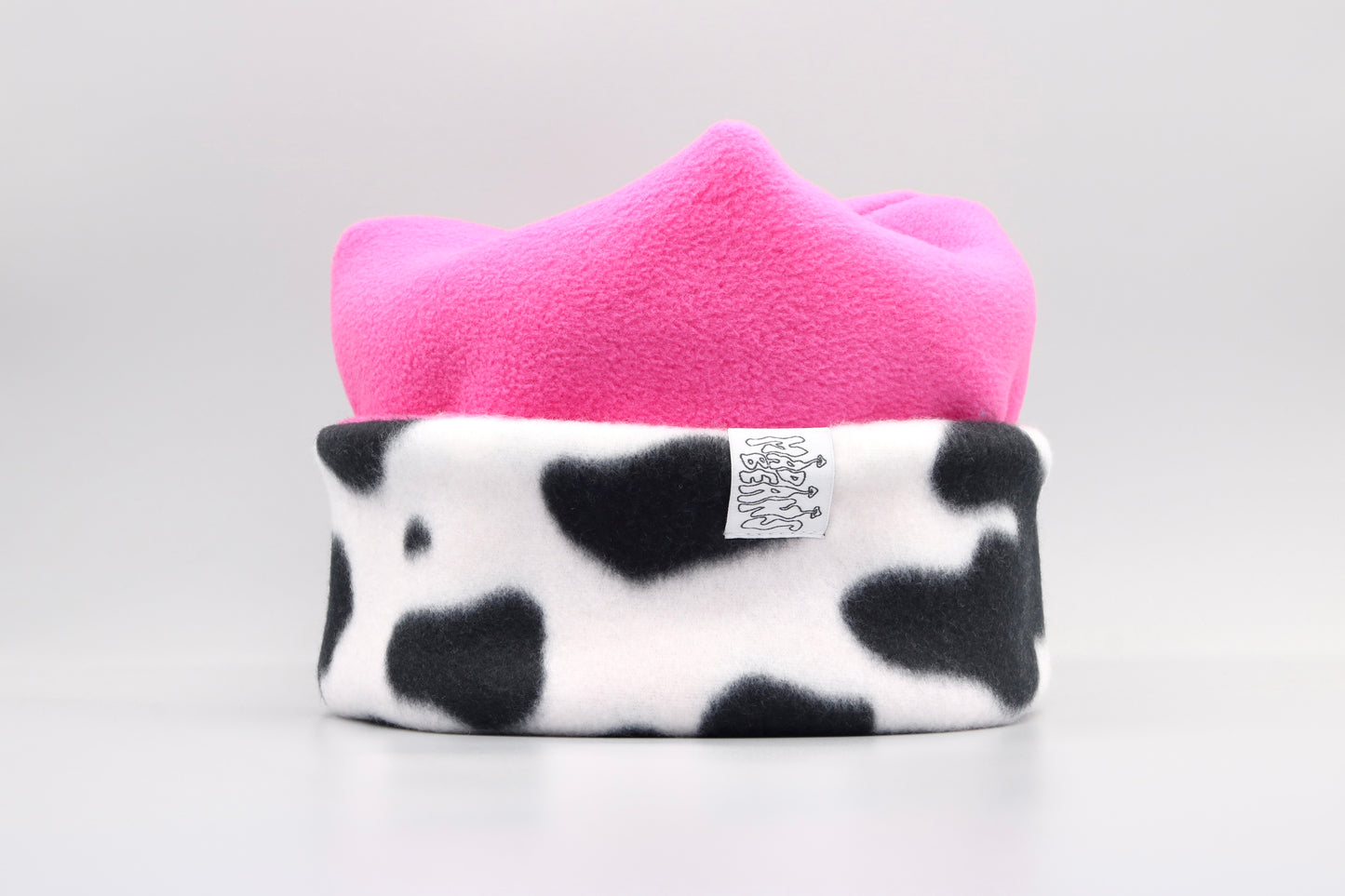 Pink and Cow Print