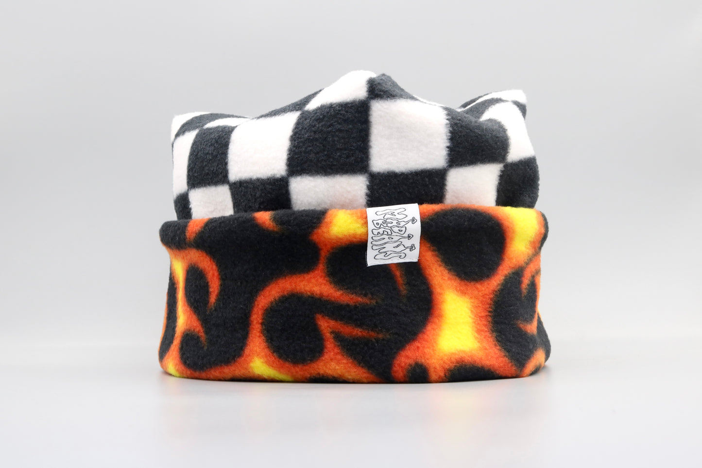 XL Checkered and Flames