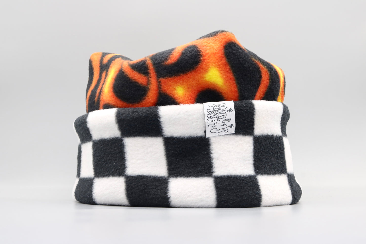 XL Flames and Checkered