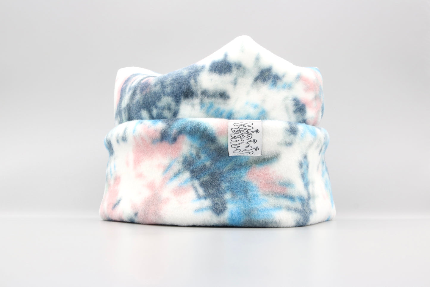 Blue and Pink Tie-Dye