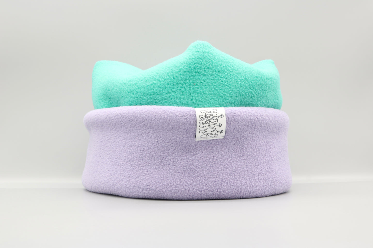 Turquoise and Purple