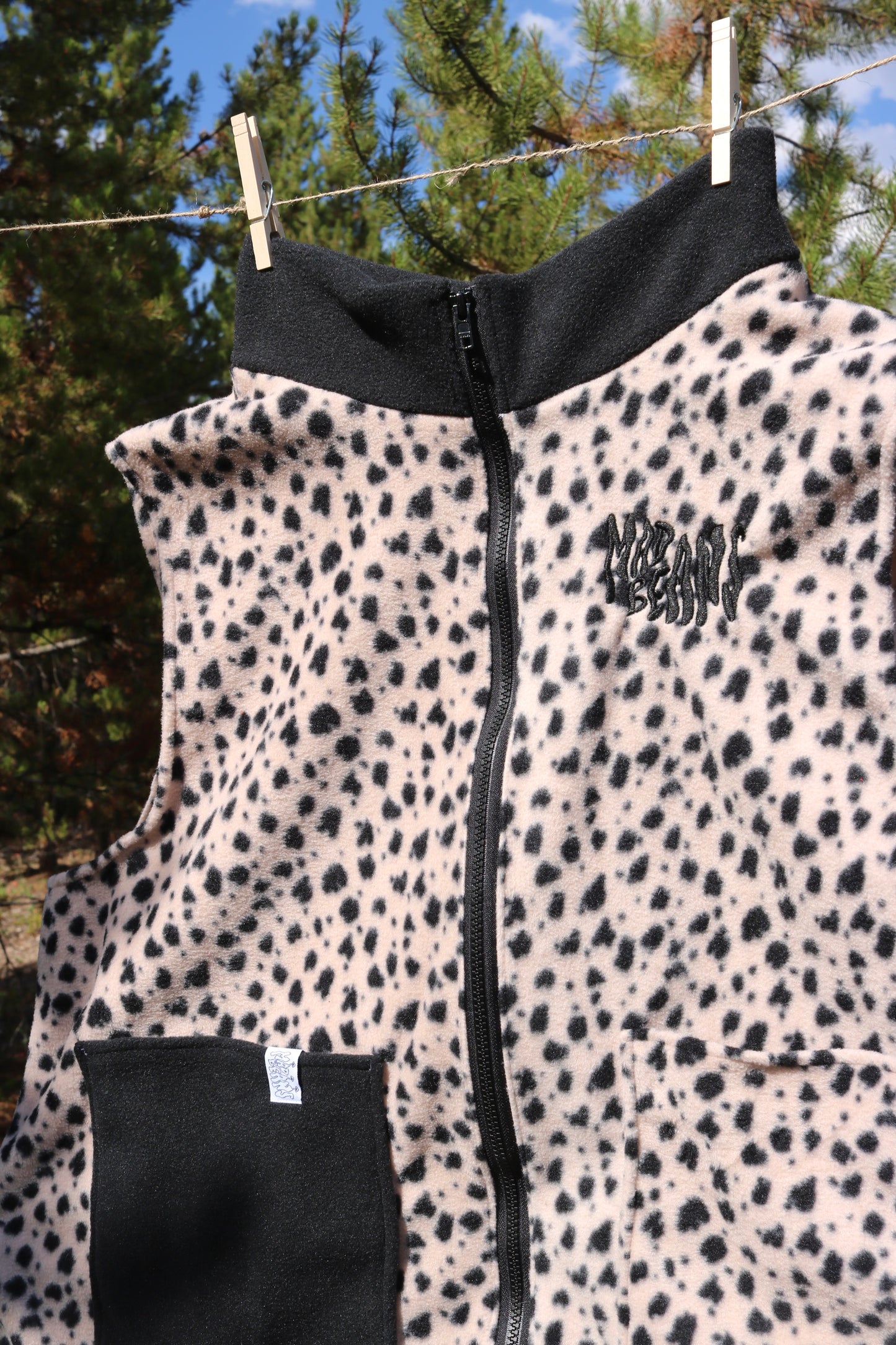 S/M - Animal Print and Black