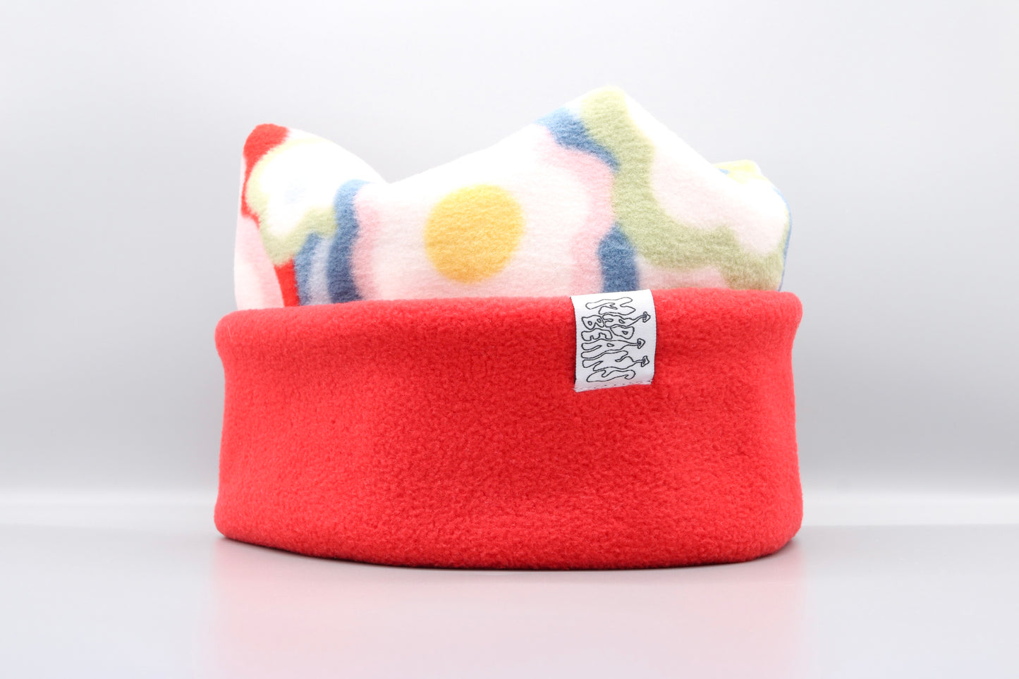 Retro Flowers and Red