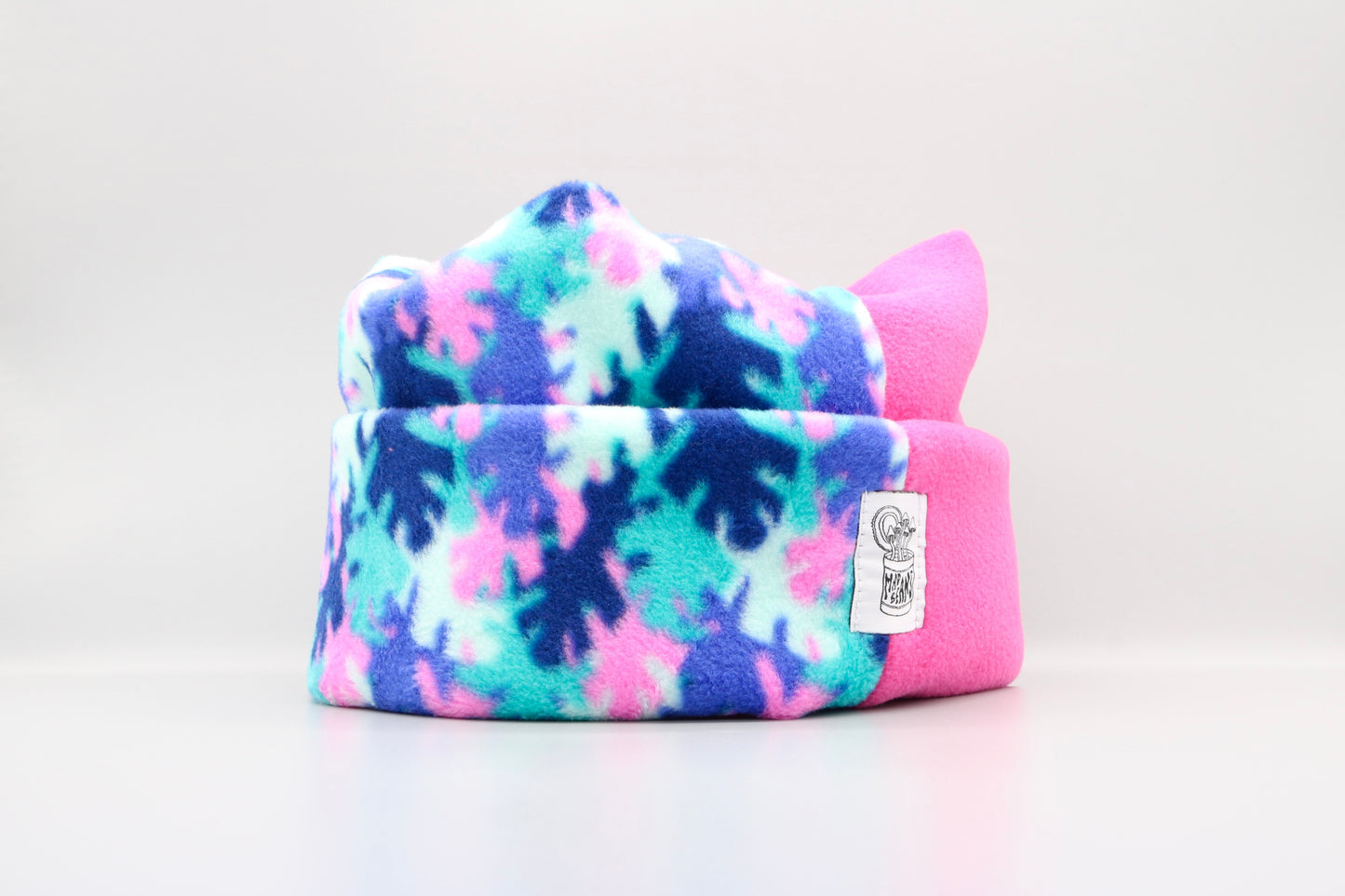 Retro Leaves/Hot Pink