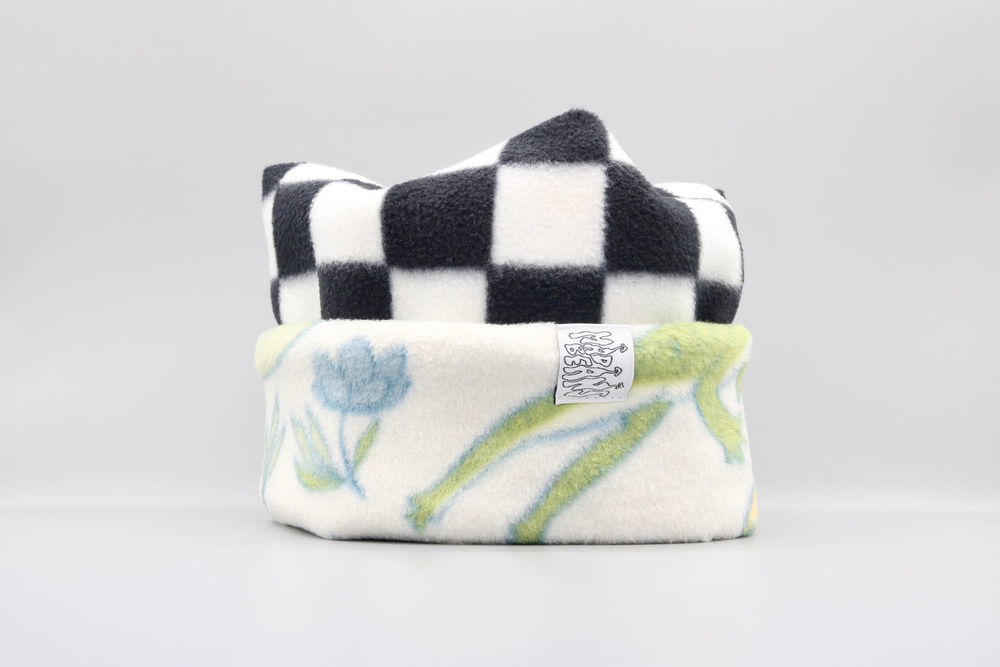 Checkered and Mushies and Frogs